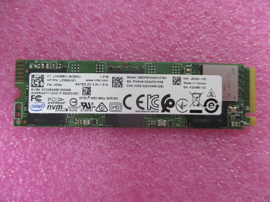HP ENVY DESKTOP - TE01-0150XT CTO - 7BB48AV Drive (SSD) L57050-800