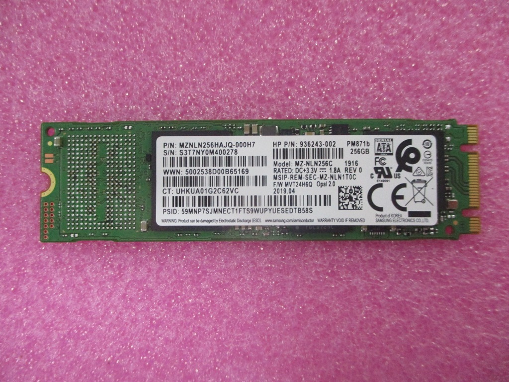 HP EliteBook 745 G6 Laptop (9VV06US) Drive (SSD) L62300-001