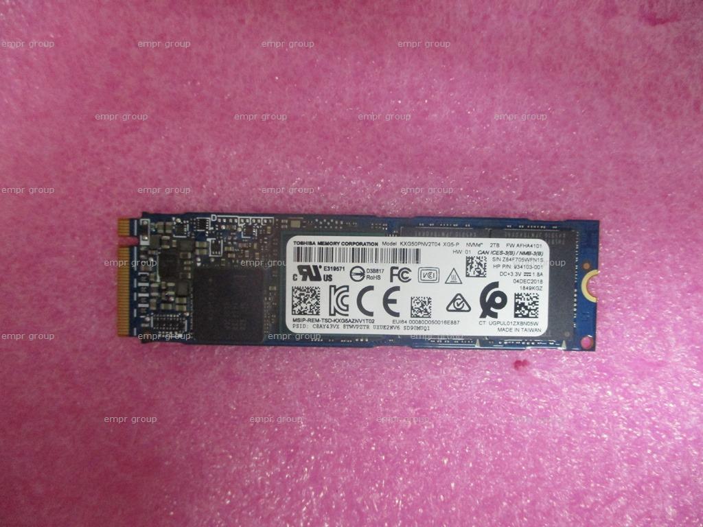 HP ZBook 15u G6 (15V38UP) Drive (SSD) L62766-001