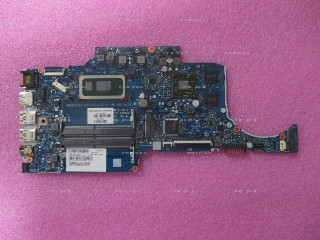 HP Laptop 14-ck2001TX  (8QN63PA) PC Board L67375-601
