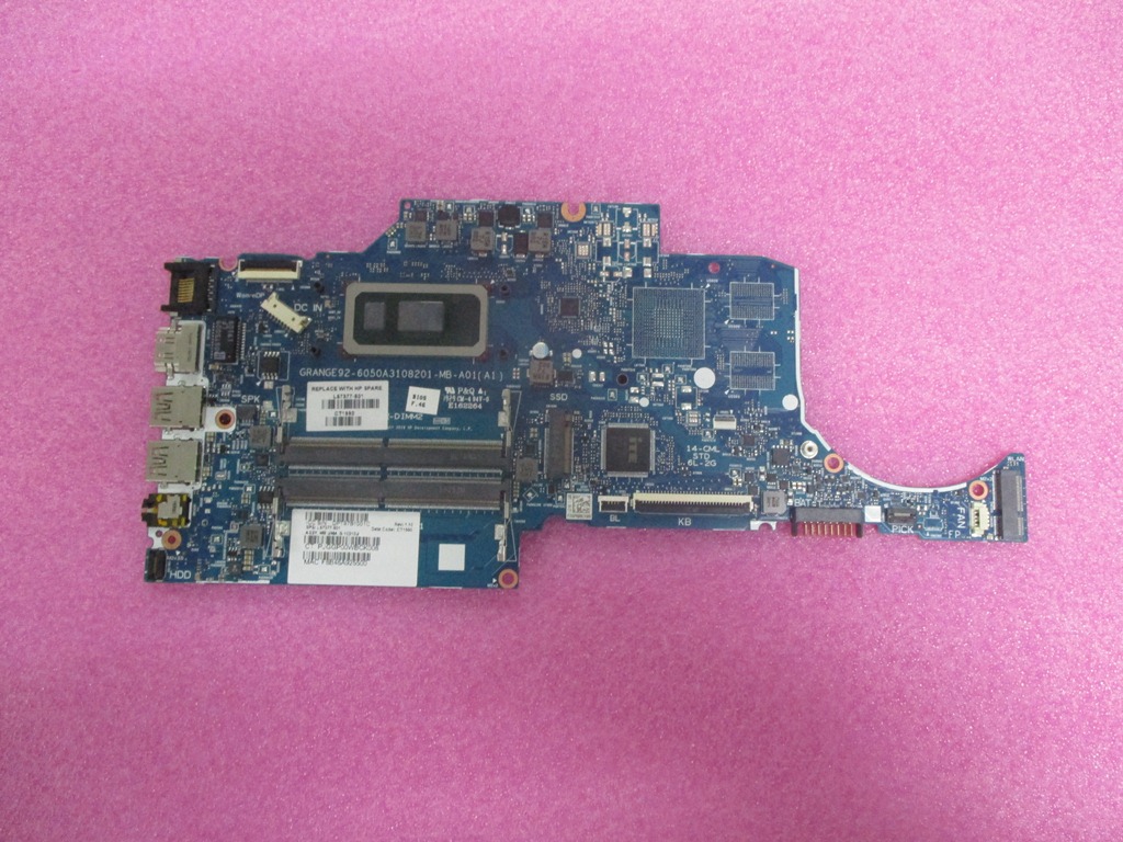 HP Laptop 15-dw1007la  (6QW70LA) PC Board L67377-601