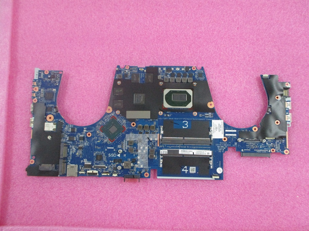 HP ZBook 15 G6 (8DV14PA) PC Board L68829-001
