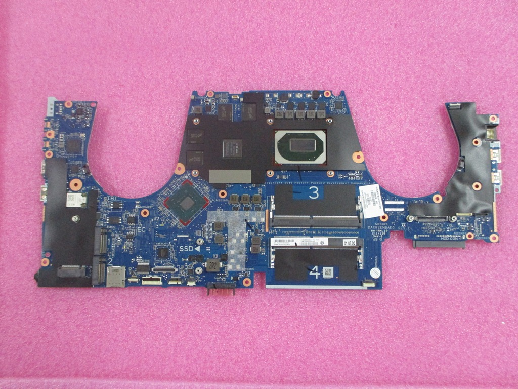 HP ZBook 17 G5 (8WN86US) PC Board L68829-601