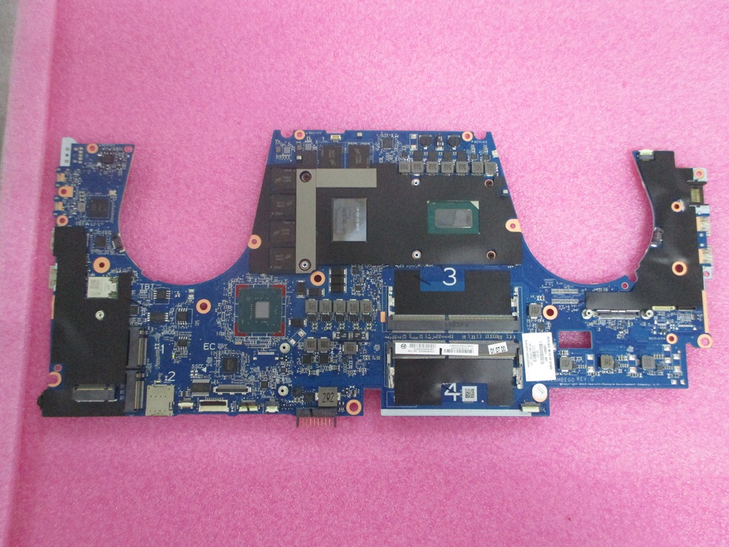 HP ZBook 15 G5 Mobile Workstation (8YL52US) PC Board L68831-601