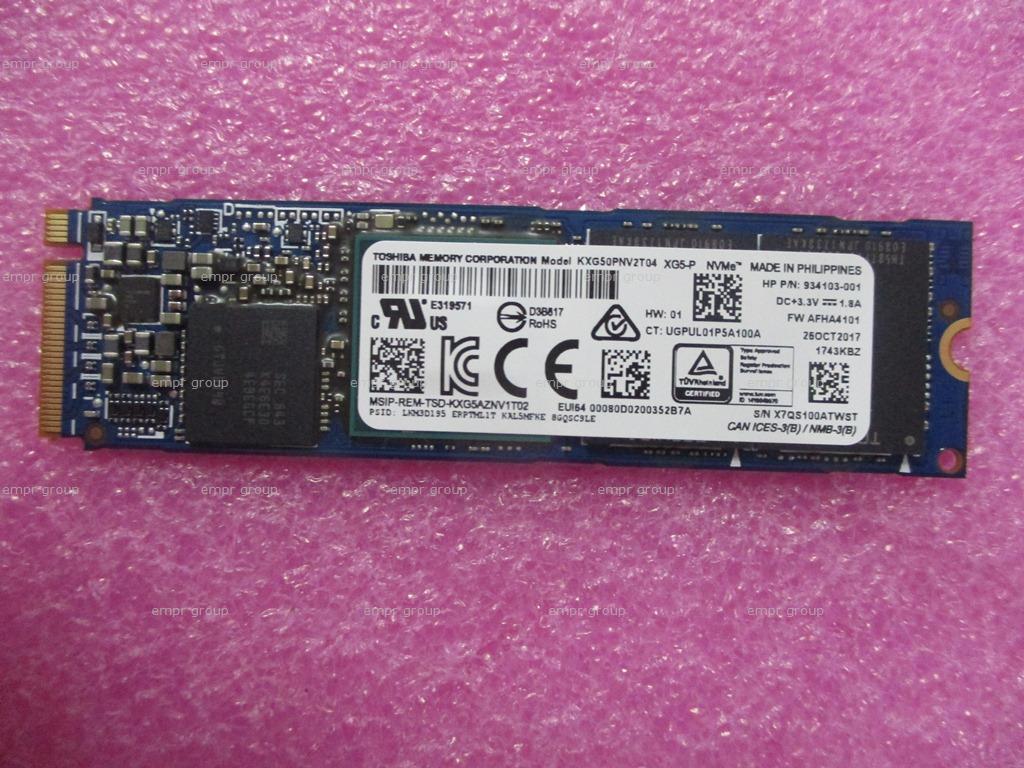 HP ZBook 15 G6 (9MS11US) Drive (SSD) L68864-001