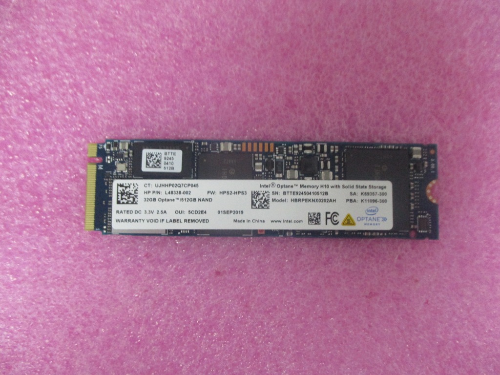 HP Spectre x360 Convertible 13-aw0155TU (8WH35PA) Drive (SSD) L71981-001