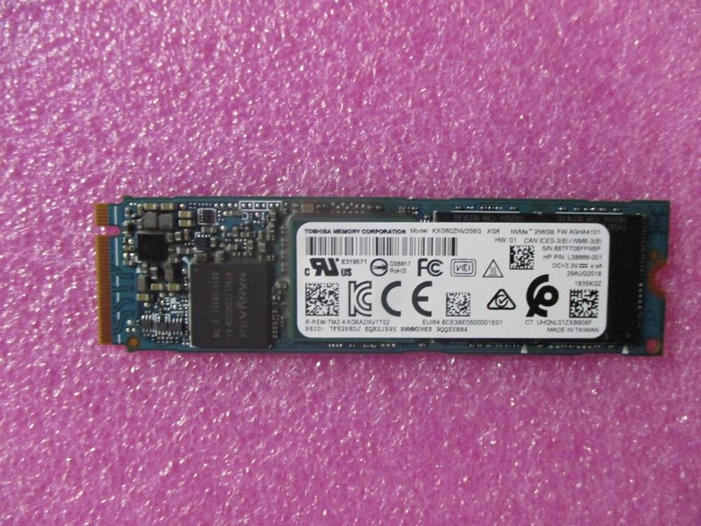 HP Spectre 13-aw0000 x360 Convertible (14T01UA) Drive (SSD) L71982-001