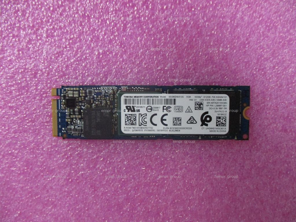 HP Spectre x360 Convertible 13-aw0253TU (3N936PA) Drive (SSD) L71984-001