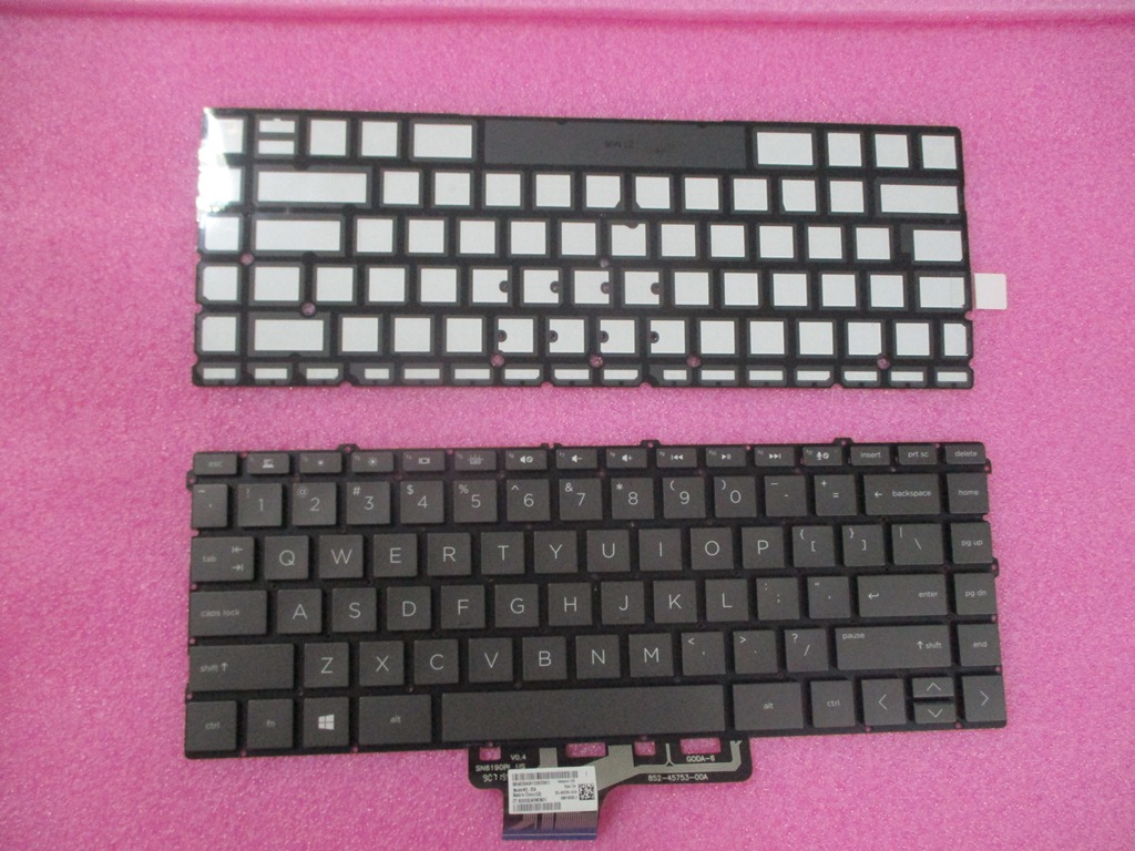 HP Spectre x360 13-aw2000 Convertible (2G9K7PA) Keyboard L72385-001