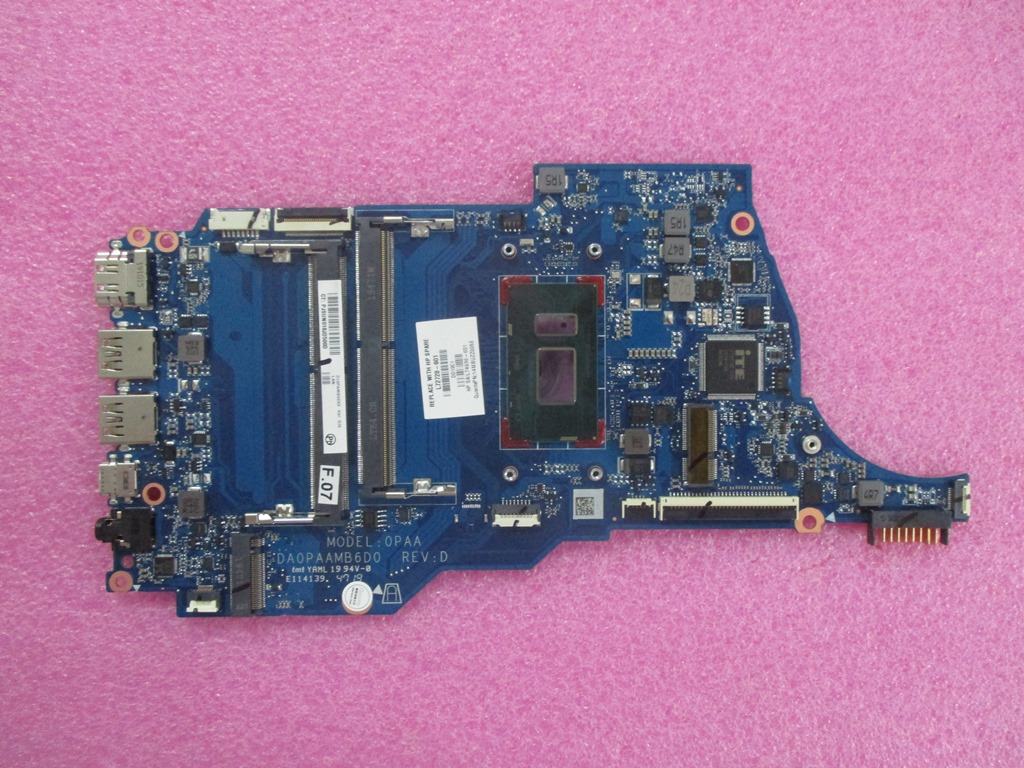 HP Laptop 14s-dq0004TU  (1V917PA) PC Board L72728-601