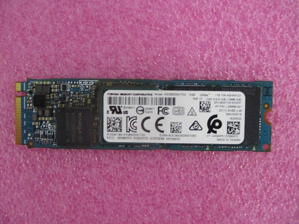 HP EliteOne 800 G6 24 All-in-One PC (9JE85AV) - 2U2R2PA Drive (SSD) L89743-001