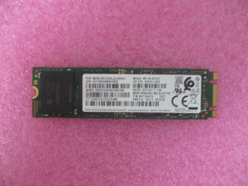 HP 512GB TLC SATA-3 M.2 SSD - 3JP91AA  L95711-001