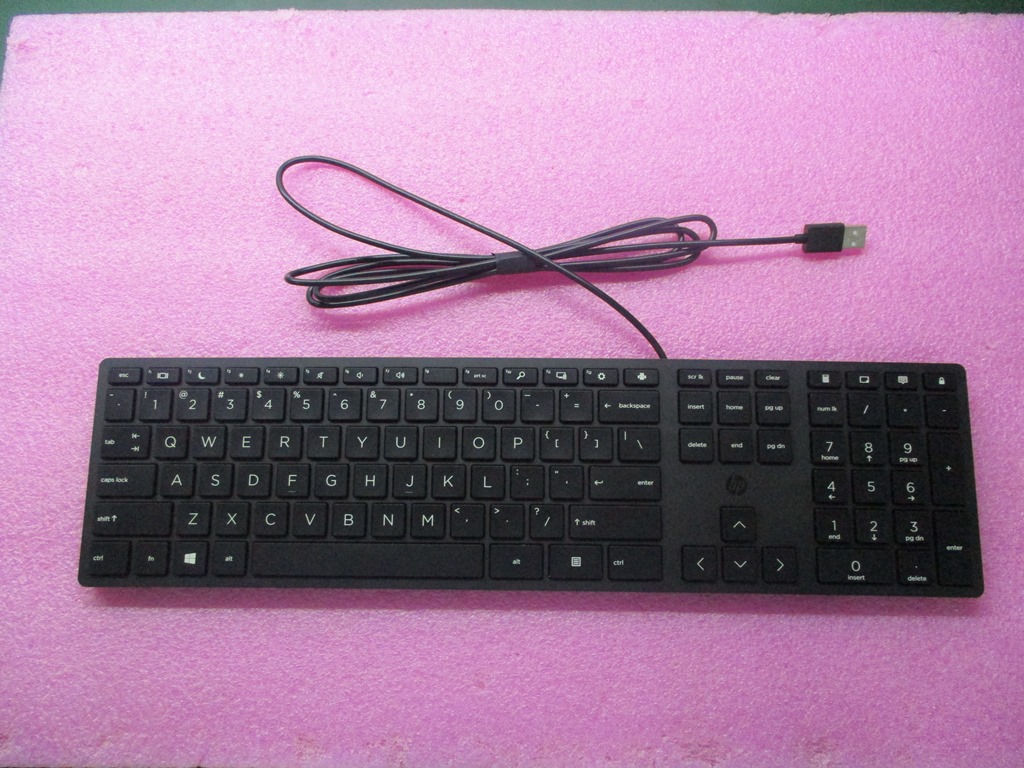HP Wired Desktop 320MK Mouse and Keyboard - 9SR36AA  L95712-371