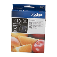 Brother LC131 Black Ink Cart - LC-131BK for Brother MFC-J470DW Printer