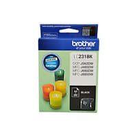 Brother LC231 Black Ink Cart - LC-231BKS for Brother MFC-J880DW Printer