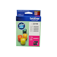 Brother LC231 Magenta Ink Cart - LC-231MS for Brother MFC-J880DW Printer