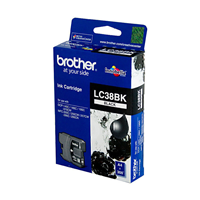 Brother LC38 Black Ink Cart - LC-38BK for Brother MFC-290C Printer