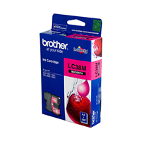 Brother LC38 Magenta Ink Cart - LC-38M for Brother MFC-290C Printer