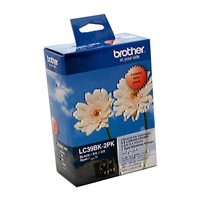 Brother LC39 Black Twin Pack - LC-39BK-2PK for Brother MFC-J220 Printer