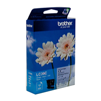 Brother LC39 Cyan Ink Cart - LC-39C for Brother MFC-J410 Printer