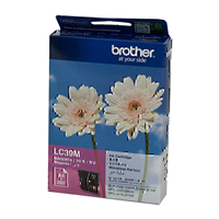 Brother LC39 Magenta Ink Cart - LC-39M for Brother DCP-J140W Printer