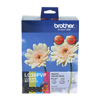 Brother LC39 Photo Value Pack - LC-39PVP for Brother DCP-J140W Printer