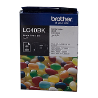 Brother LC40 Black Ink Cart - LC-40BK for Brother MFC-J432W Printer