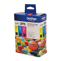 Brother LC40 CMY Colour Pack - LC-40CL-3PK for Brother MFC-J432W Printer