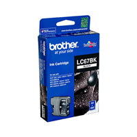 Brother LC67 Black Ink Cart - LC-67BK for Brother MFC-6890CDW Printer