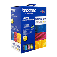 Brother LC67 CMY Colour Pack - LC-67CL-3PK for Brother MFC-5490CN Printer