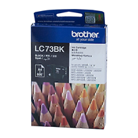 Brother LC73 Black Ink Cart - LC-73BK for Brother DCP-J925DW Printer