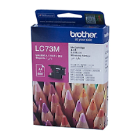 Brother LC73 Mag Ink Cart - LC-73M for Brother MFC-J6710DW Printer