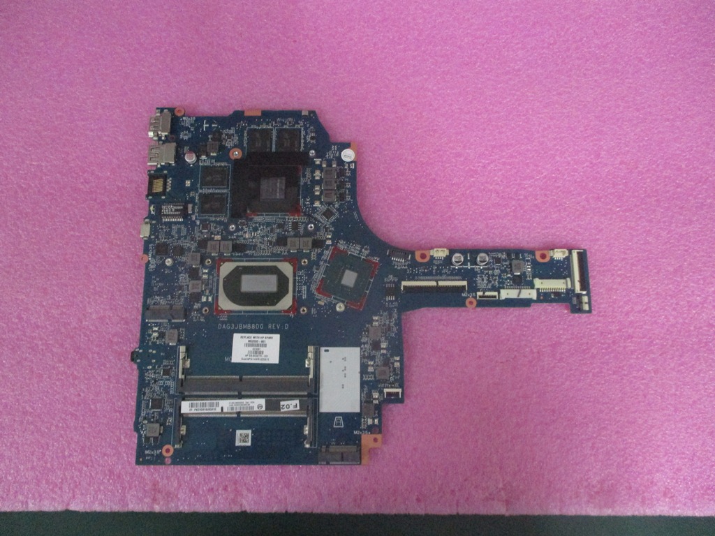 HP Pav Gaming Laptop 16-a0054TX (1Q1A1PA) PC Board M02033-601