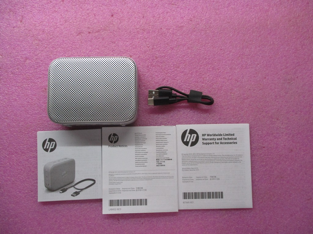 HP Bluetooth Speaker 350 Silver - 2D804AA Accessory M04446-201