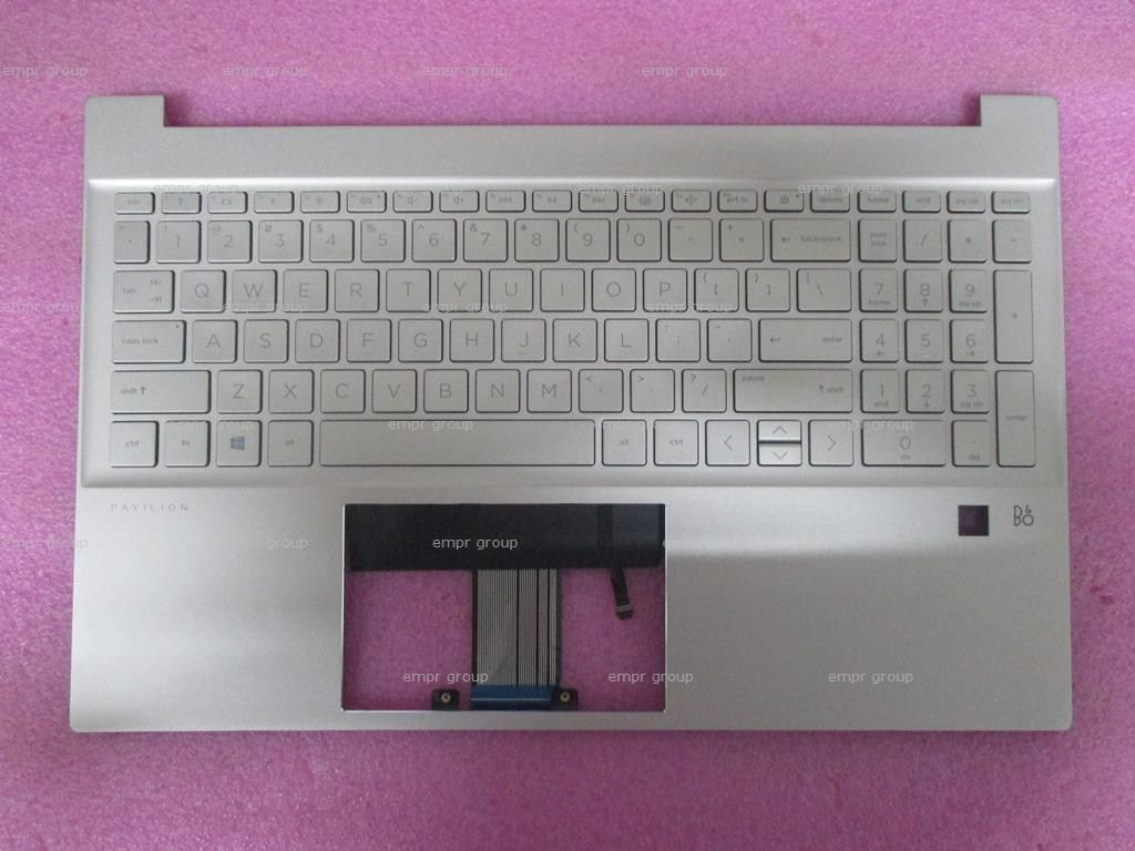 HP Pavilion 15.6 inch Laptop PC 15-eh1000 IDS Base Model - 2H5A5AV Keyboard M08922-001