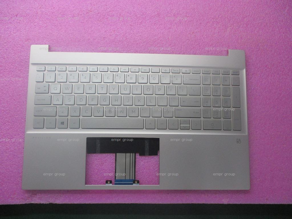 HP Pavilion Laptop PC 15-eg3000 IDS Base Model - 78G39AV Keyboard M08925-001