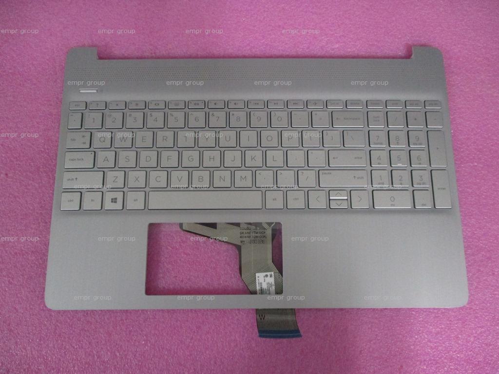 HP 15s-eq1000 Laptop PC (8WQ33AV)  (47X38PA) Keyboard M17185-001