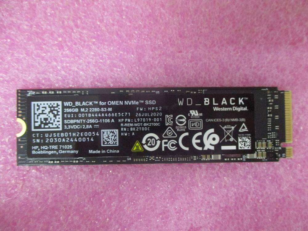 OMEN 30L DESKTOP GT13-1350ST CTO - 1X7B6AV Drive (SSD) M22284-001
