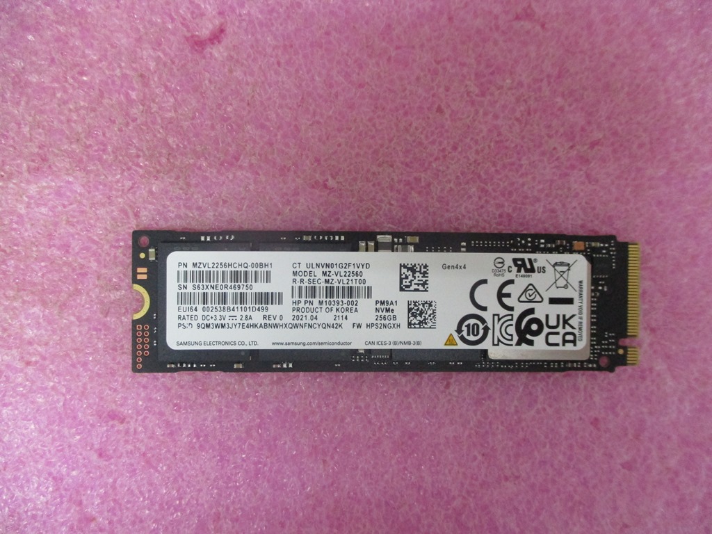 HP Z2 MINI G4 BASE MODEL WORKSTATION - 3AQ05AV Drive (SSD) M52025-001