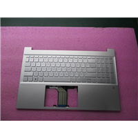 HP Pavilion Laptop PC 15-eg3000 IDS Base Model - 78G39AV Keyboard M76641-001