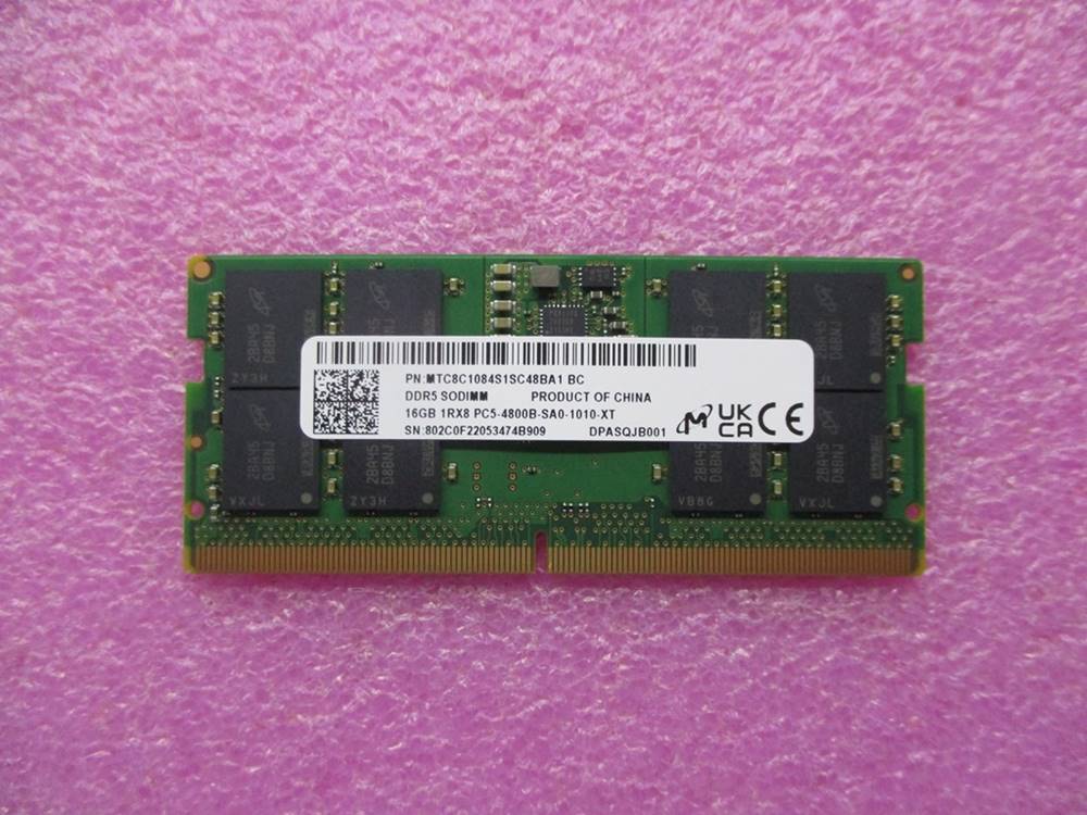 HP EliteBook 860 16 G9 Laptop (6G9J8PA) Memory M97596-001