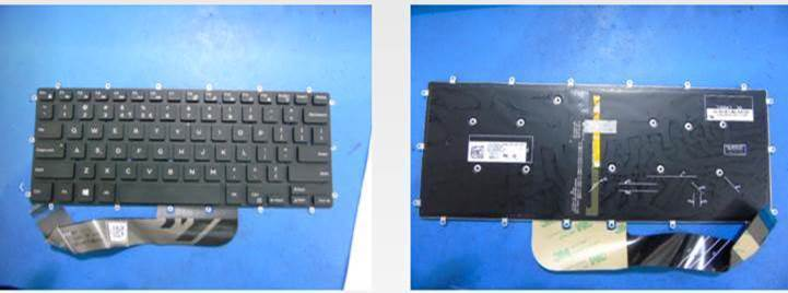 Genuine Dell Replacement Keyboard  M9DMK Inspiron 13 7380