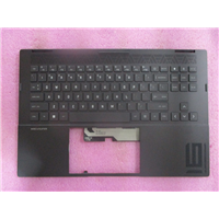 HP OMEN 16.1 inch 16-n0000 Gaming Laptop (6G0K5UA) Keyboard N14061-001