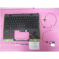 HP Dragonfly Folio (13.5) G3 Laptop (798Y2PA) Keyboard N22553-001