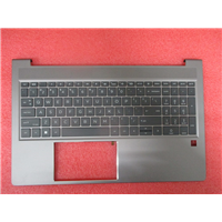 HP ZBook Power 15.6 inch G10 Mobile Workstation PC (7C3M6AV) - 954L2UC Keyboard N52484-001