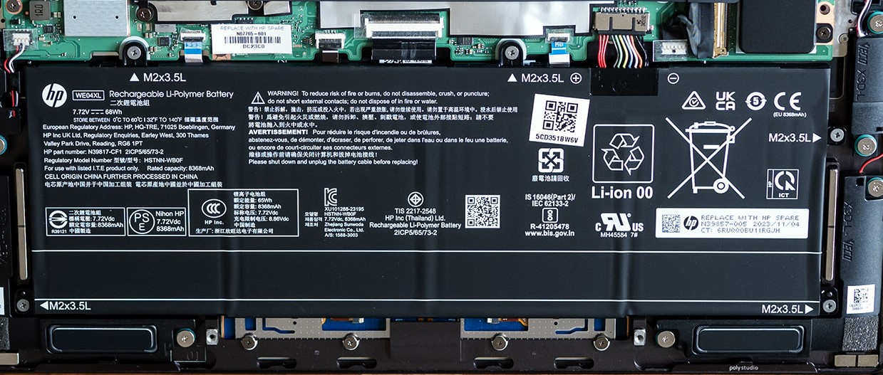 N67767-001 - Original HP Battery 4 Cell 68Wh 4.405Ah WE04068XL-PL [WE04XL]