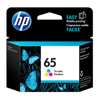 HP 65 Tri Colour Ink Cartridge (100 pages) - N9K01AA for HP AMP Series Printer
