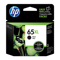 HP 65XL High Yield Black Ink Cartridge (300 pages) - N9K04AA for HP AMP Series Printer