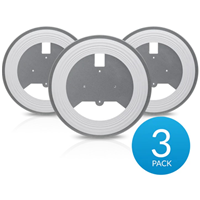 Ubiquiti AP Lite Recessed Ceiling Mount, 3-pack, Low-profile, nanoHD-RCM-3 [NANOHD-RCM-3]