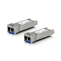 Ubiquiti UniFi 2-Pack, 10 Gbps Single-Mode Optical Module, Duplex LC, Up to 10km, NHU-OM-SM-10G-D-2 [NHU-OM-SM-10G-D-2]